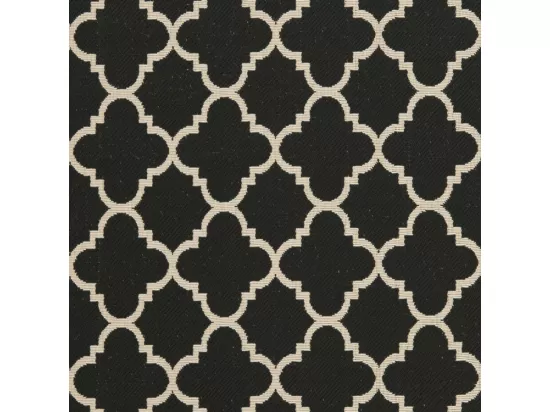 Tapis Black & Beige 79 X 152 cm - Bleeker