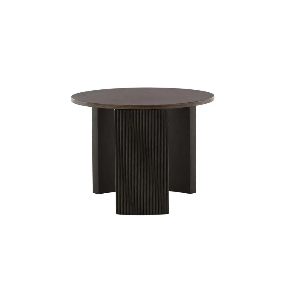 Salontafel Donkerbruin Hout - 60x60x45cm - Bristol