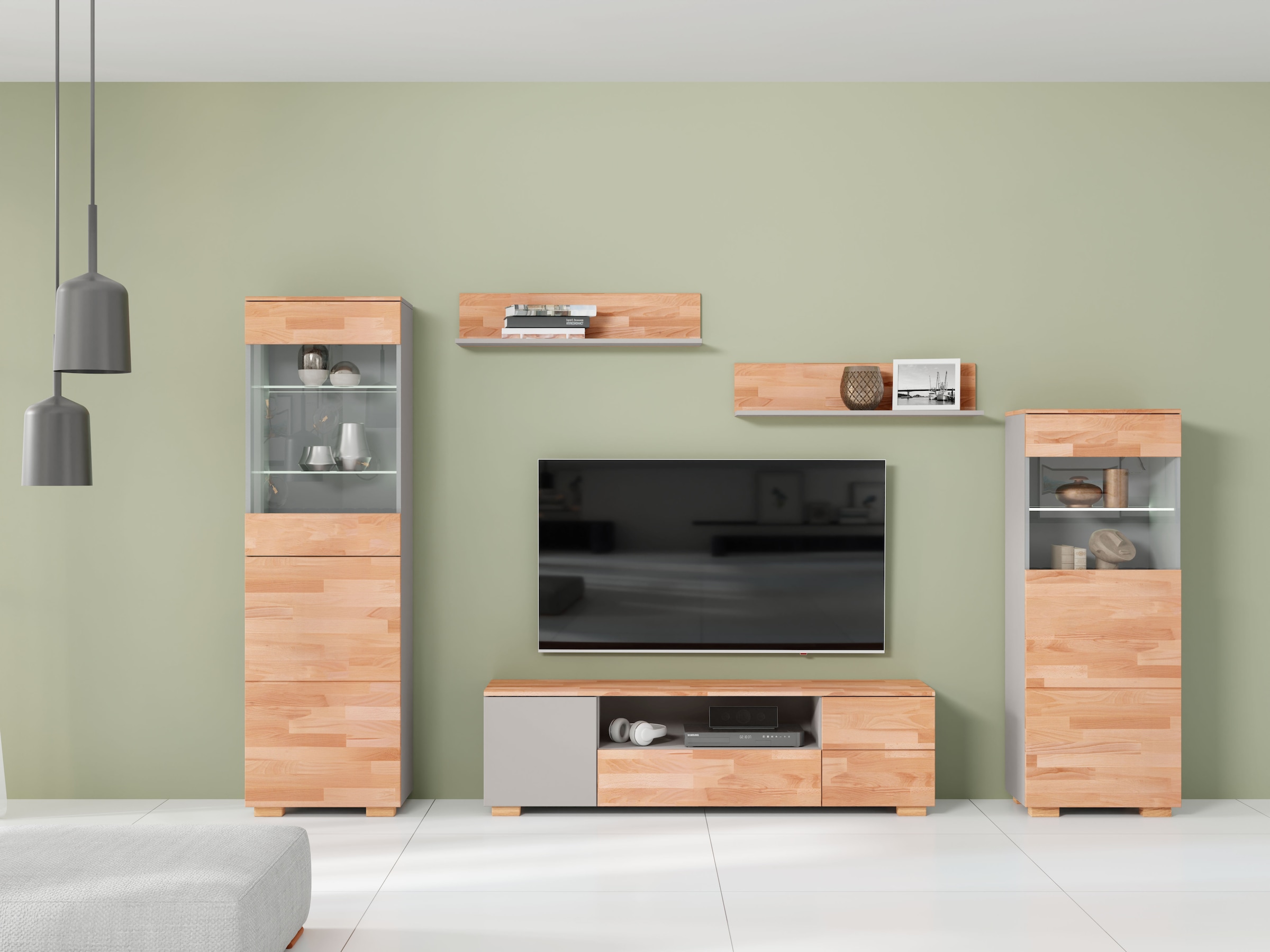 Home affaire Wohnwand 5 Stk. tlg.