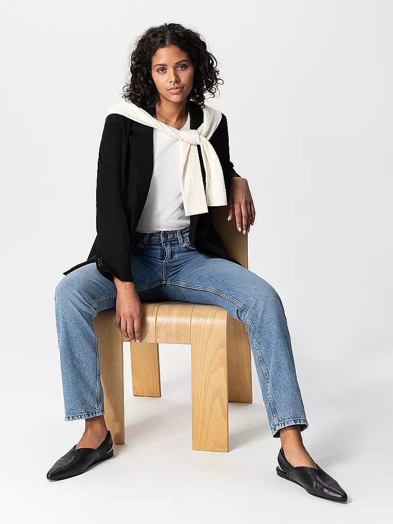 MUD JEANS Jeans Relax Fit EASY GO blau