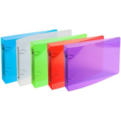 Exacompta - Classeur à l'italienne 2 anneaux - Dos 35 mm - A5 - pour 200 feuilles - disponible dans différentes couleurs