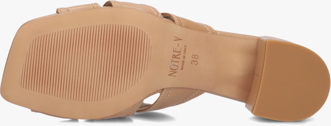 camel notre-v sandalen met hak 42252/g