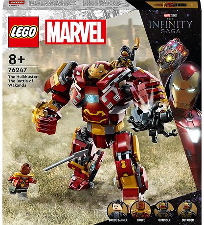 LEGO? Marvel - Hulkbuster: Slaget Om Wakanda 76247 - 385 Dele
