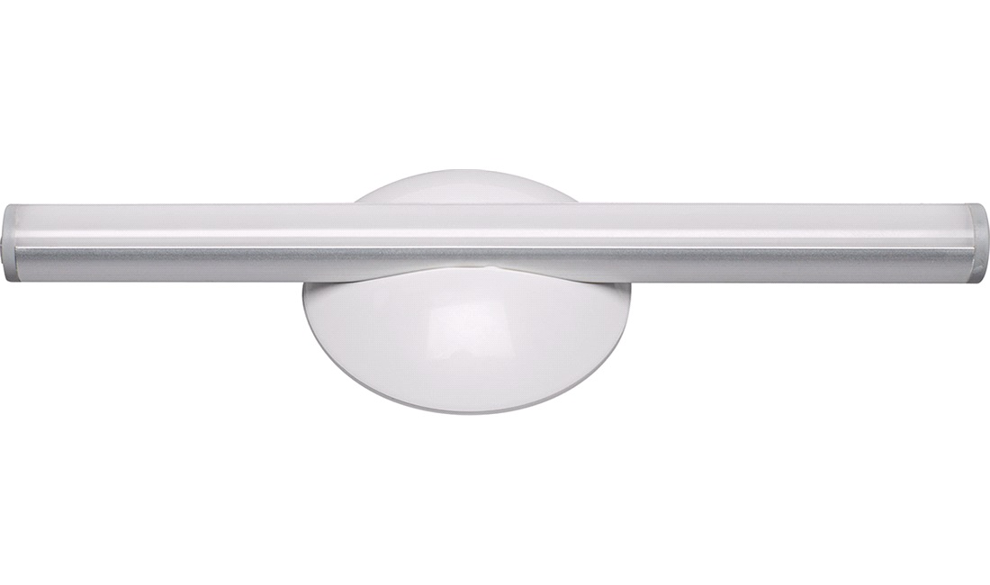 Batteri lampe/lygte LEDSTIXX USB sølv