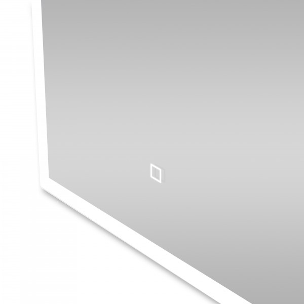 Badstuber spiegel met LED verlichting 60x80cm