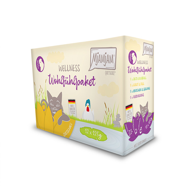 Wellness Wohlfühlpaket Huhn 12 x 125g