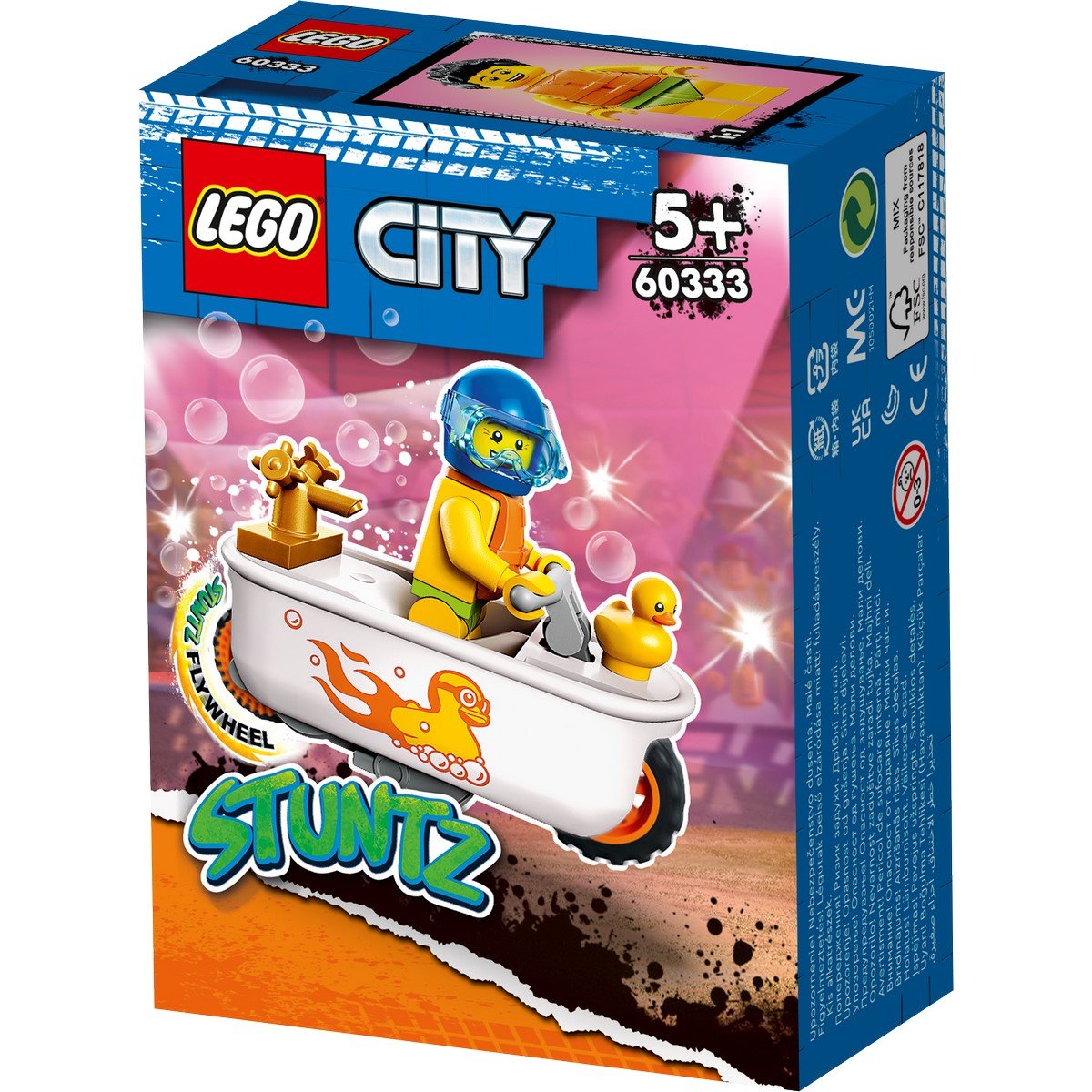 Moto Baignoire de cascade Lego 60333