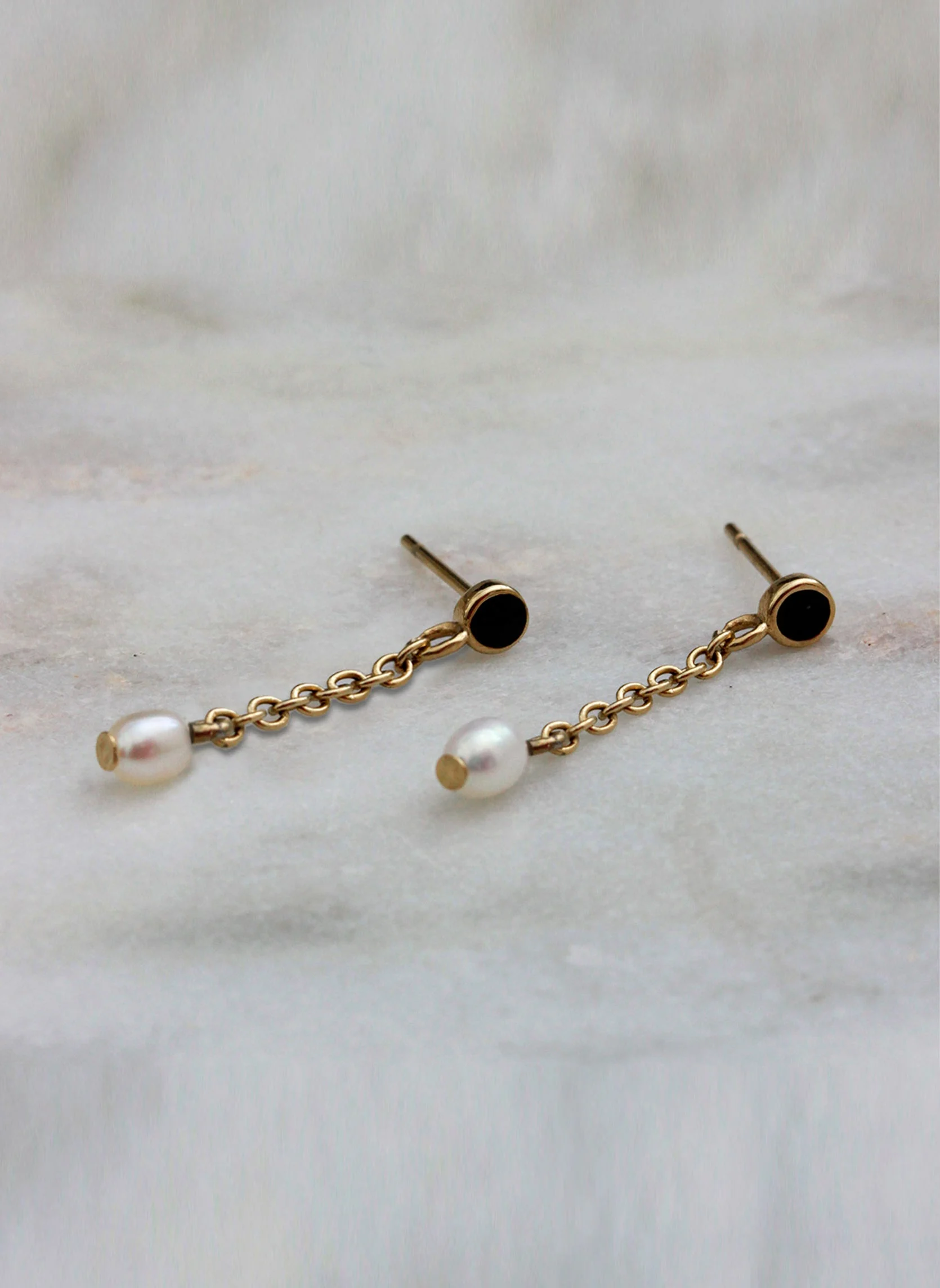 SIRA - Boucles d'oreilles pendantes sira | Vert