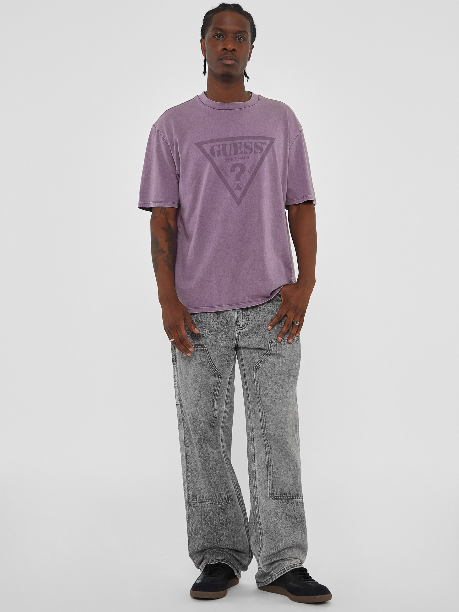Calça jeans folgada GUESS Originals Photo Real
