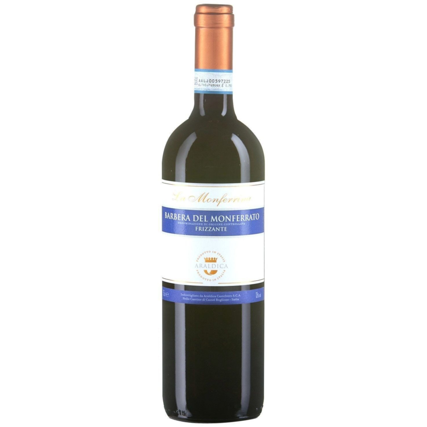 Barbera Monferrato DOC Frizzante La Monferrina Araldica -75cl