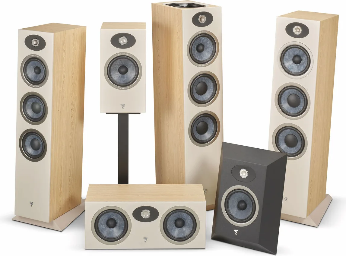 Focal Theva N°2 Bois Clair (la paire) Enceintes colonne