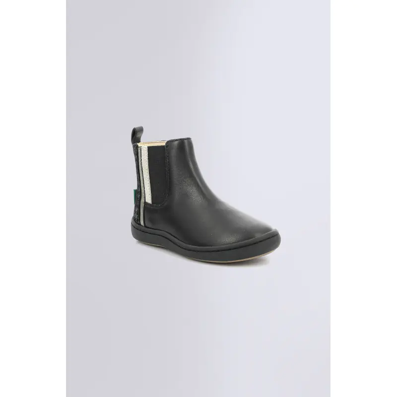 KICKPOLINA NOIR BOOTS Cuir Fille