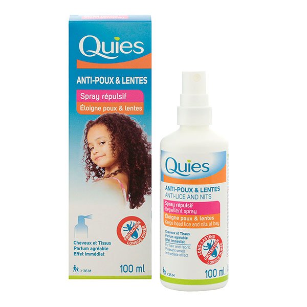 Anti-poux & lentes spray cheveux 100ml