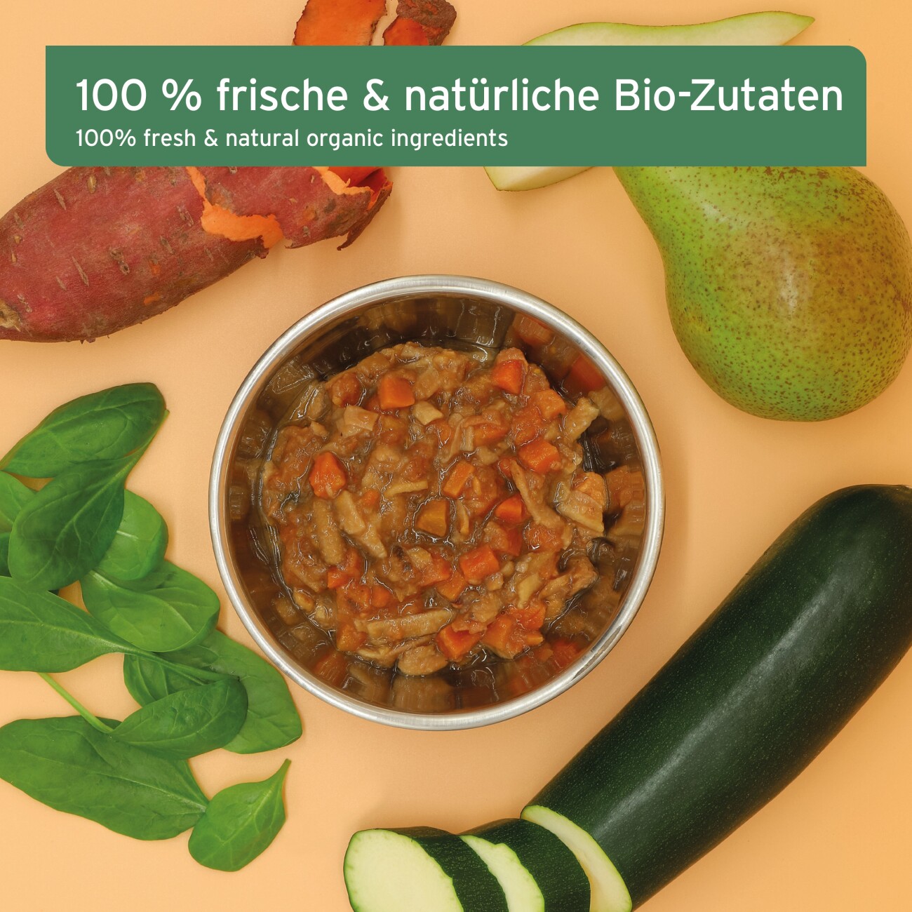 AniForte BIO BARF Püree - Süßkartoffel & Birne 5x150 g