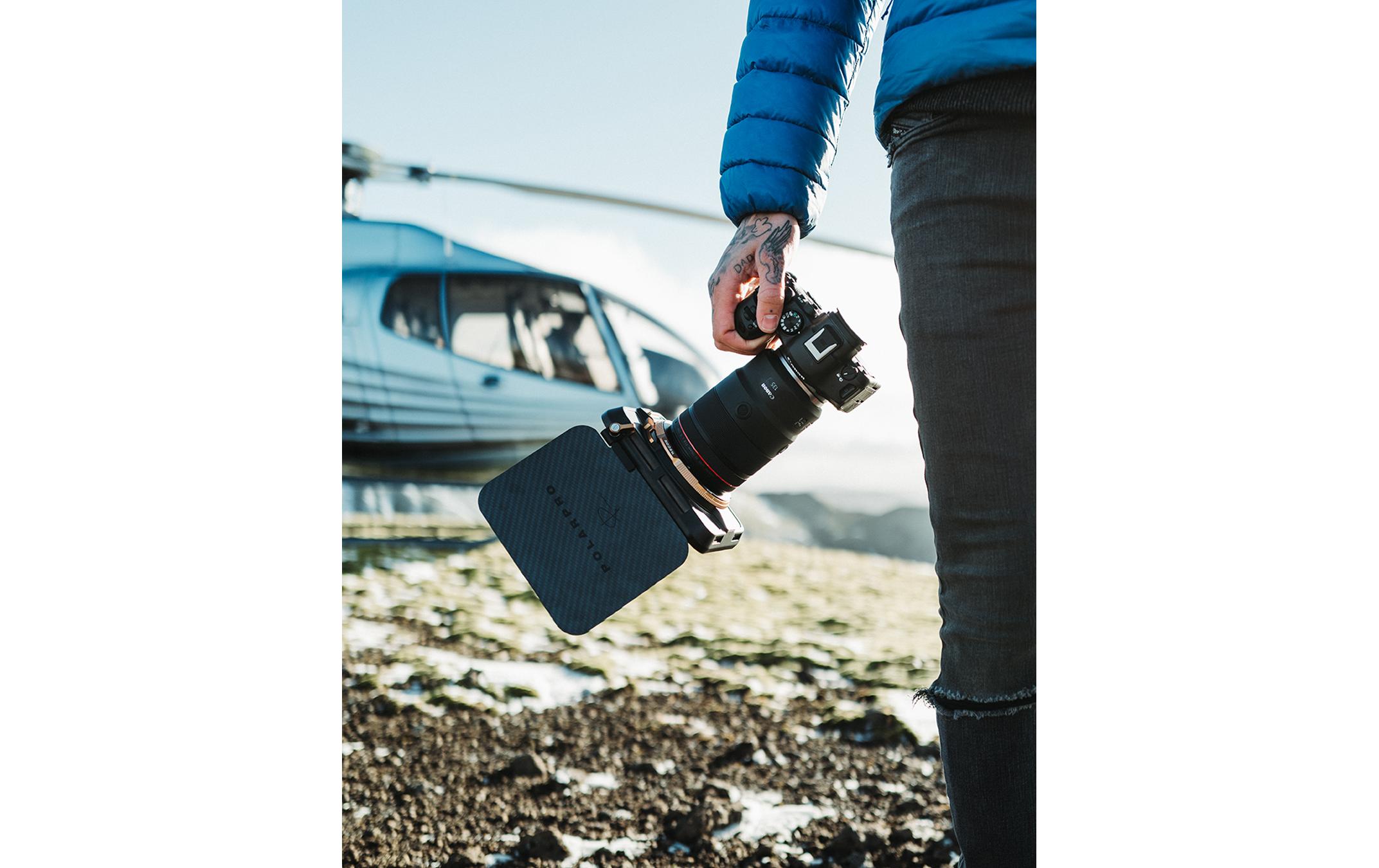 Recon Directors Kit VND Matte Box – McKinnon Edition<br>Kompaktes Snap-on-Mattbox-System mit Filter