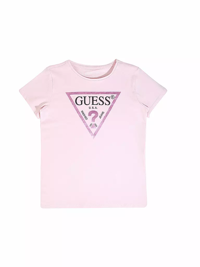 GUESS Mädchen T-Shirt rosa