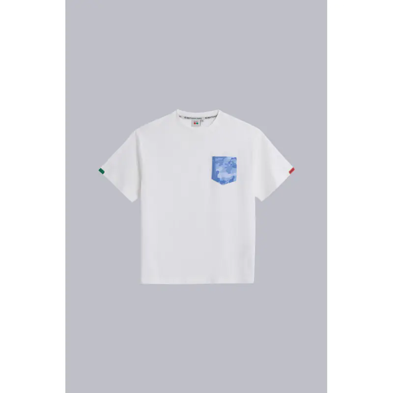 ORGANIC POCKET TSHIRT BLANC POLO MANCHES COURTES Coton biologique No Gender