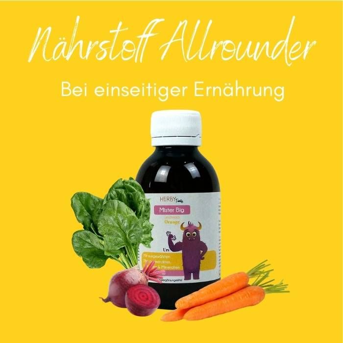Herby Family® Mister Big Multi-Vitamine mit essentiellen Vitaminen und Spurenelementen