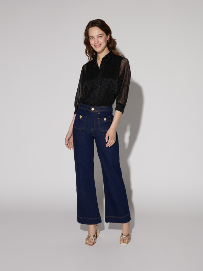 Chemise maille scintillante