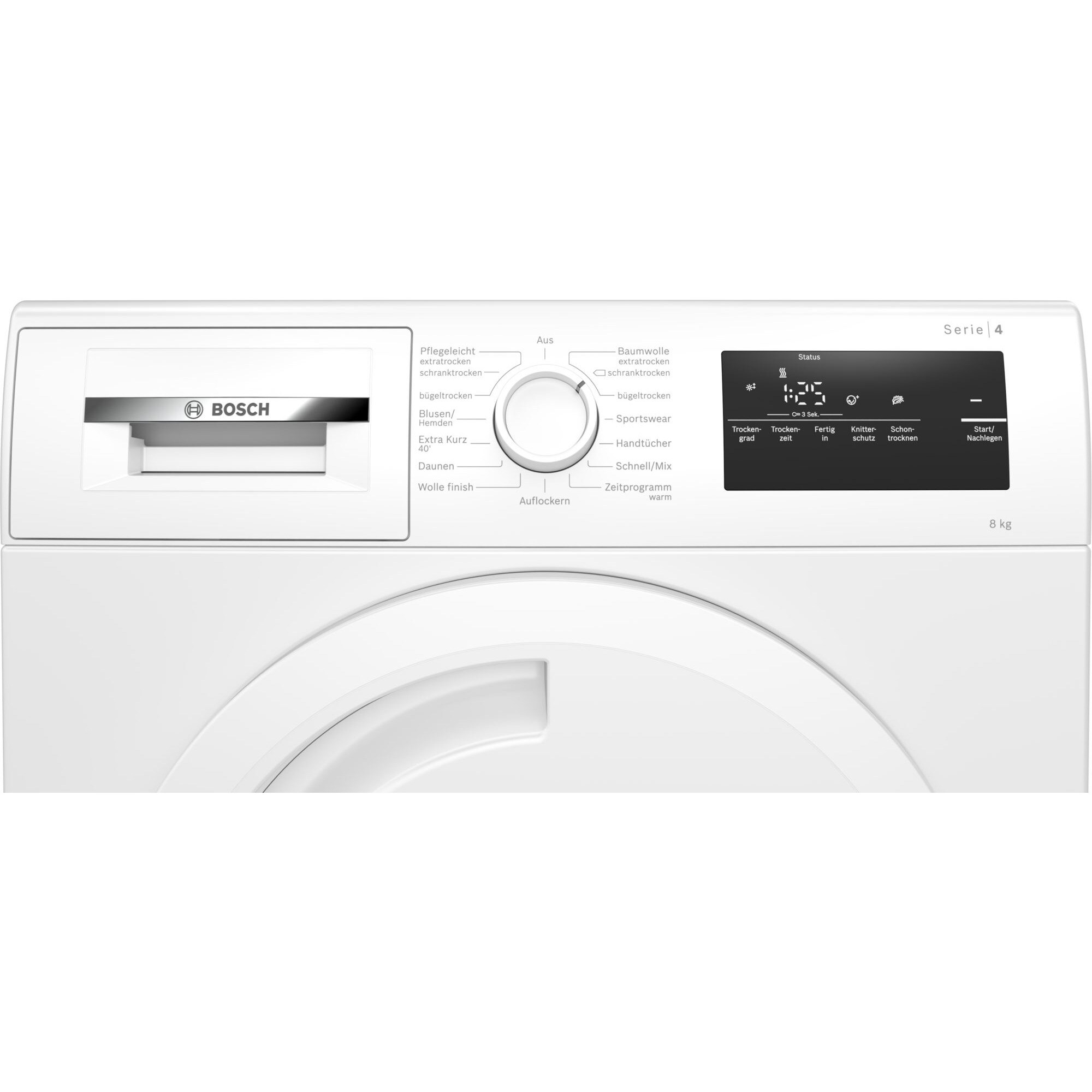 Bosch Wärmepumpen-Kondensationstrockner WTH83VV3 Serie 4
