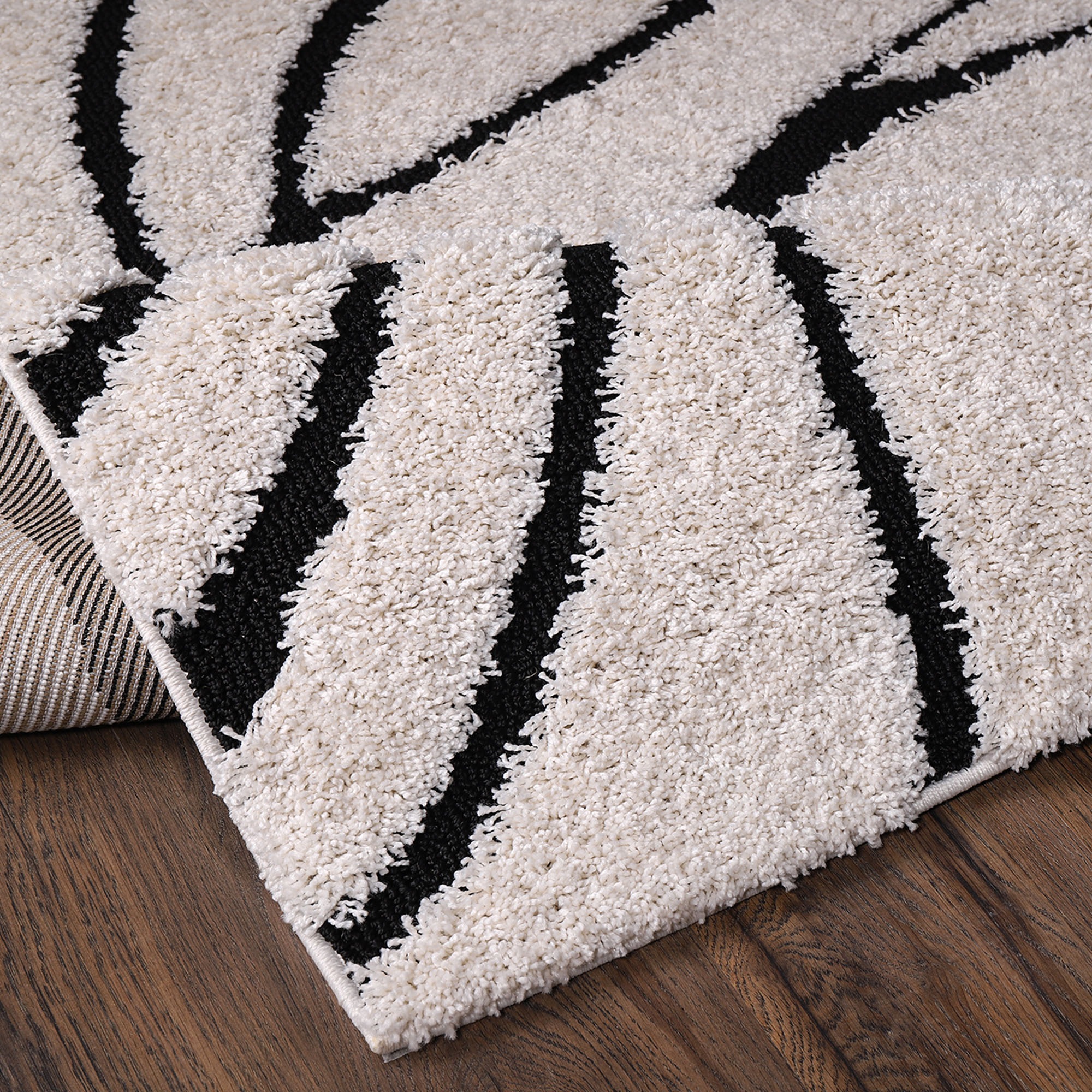 Sanat Hochflor-Teppich »Luxus 3503« rechteckig 30 mm Höhe robuster Langflor, weich, Wohnzimmer, Schlafzimmer