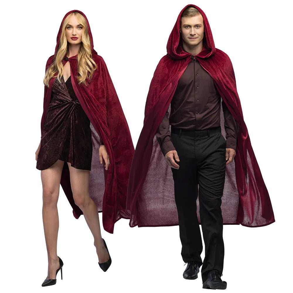Halloween Cape Bordeaux Rood