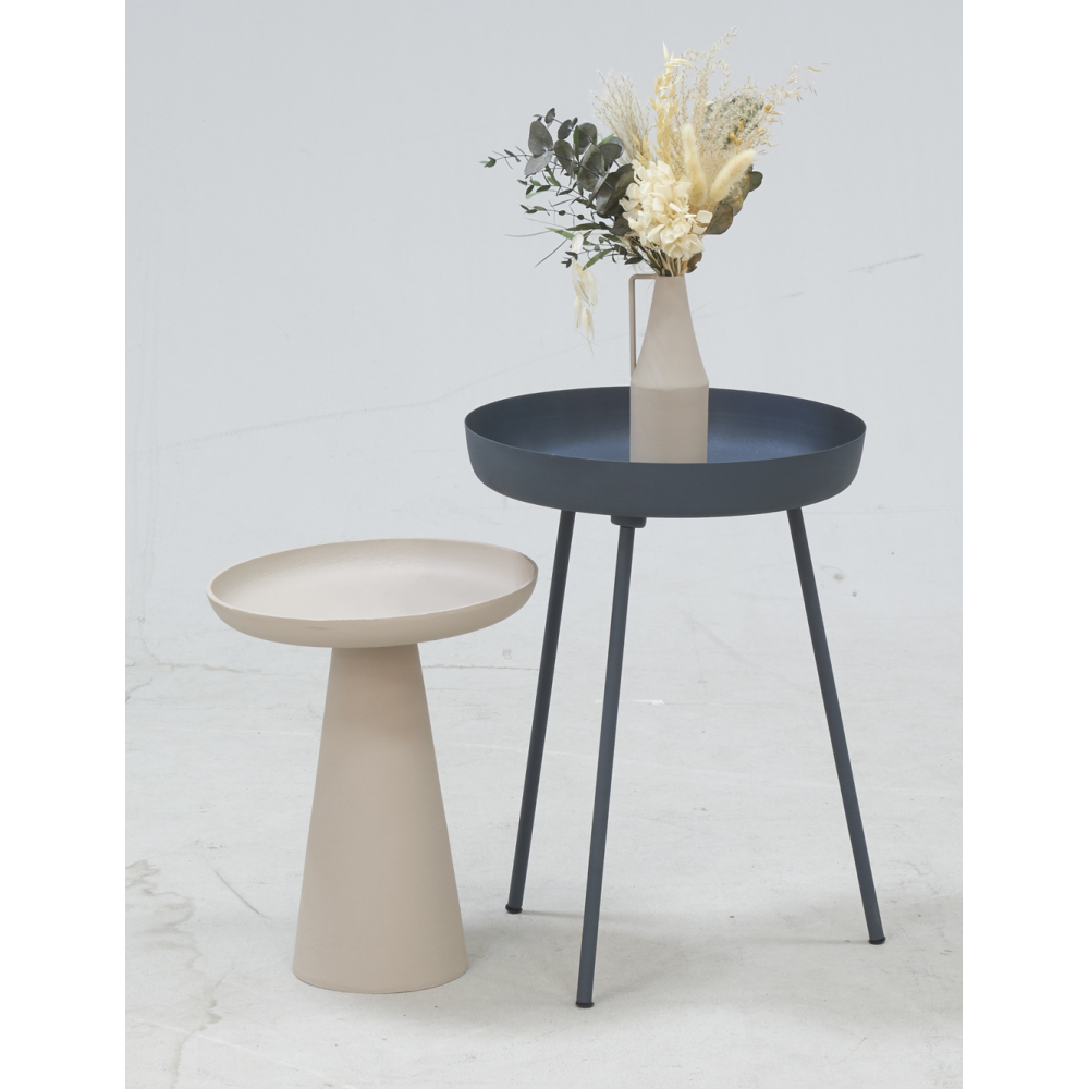 Table d'appoint en métal orso