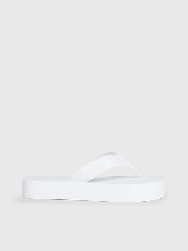 Chinelo de dedo com plataforma