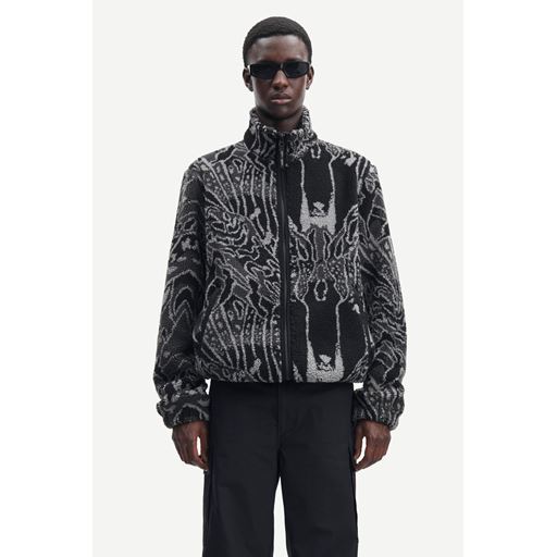 Samsøe Samsøe Rune Fleececardigan, Space Vision, S