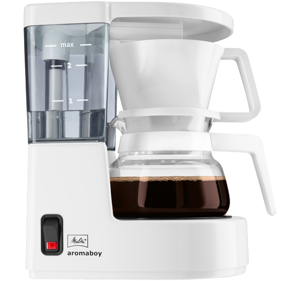Aromaboy®|Filterkaffeemaschine Weiß