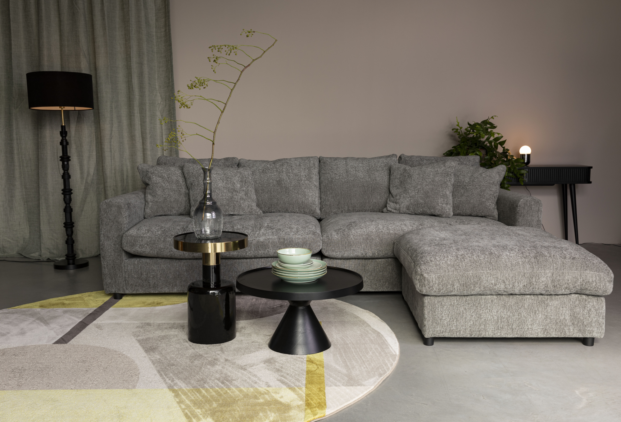 Hocker Sense Soft grijs