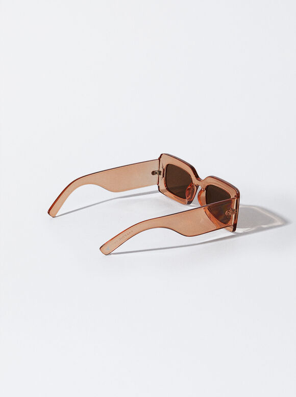 Gafas De Sol Cuadradas - Naranja