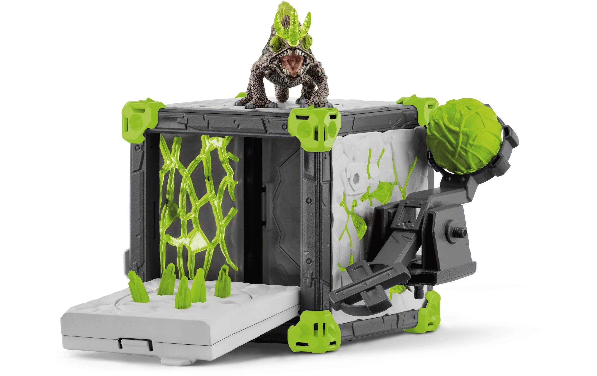 Schleich® Spielfigur »BattleCave Steinchamäleons«
