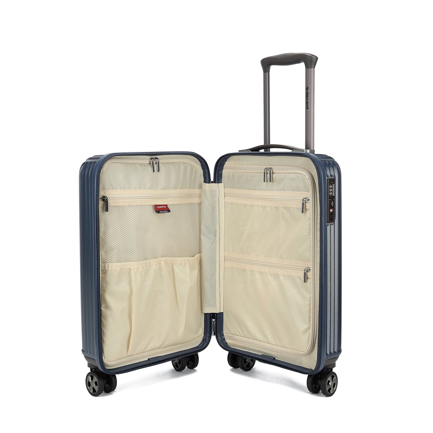 Decent Tourister Cabin Trolley 55/35 blue