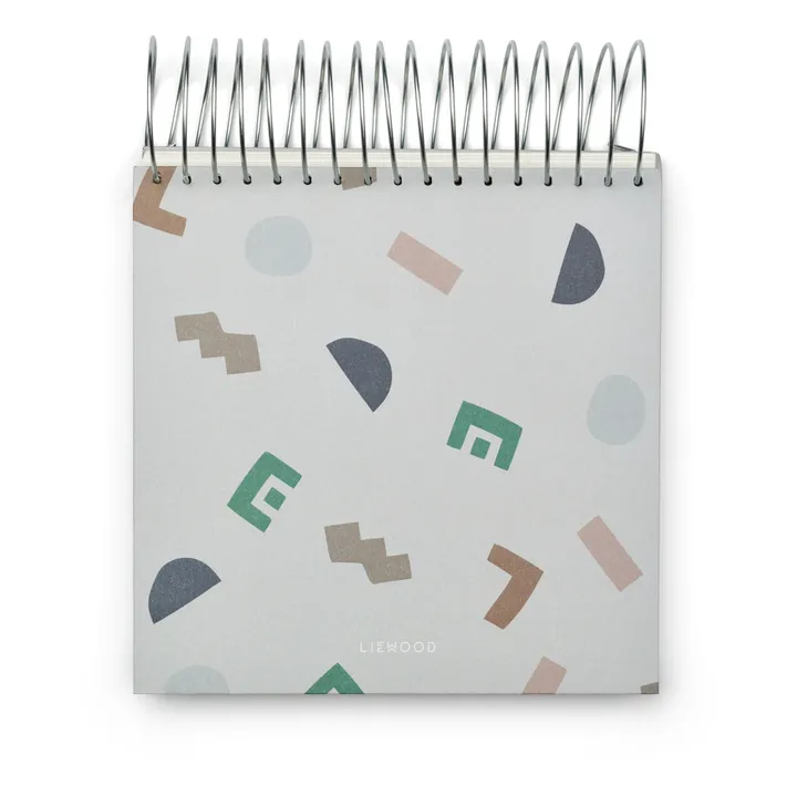 Liewood Carnet à dessin Shelly | Graphic alphabet/Sandy