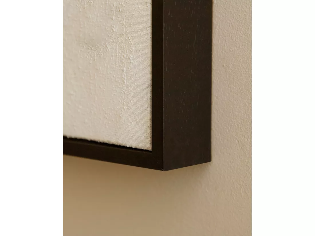 Peinture à l'huile décorative faite à la main cadre marron 80x100cm - MAYA - DECOWOOD