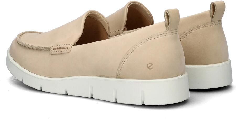 ECCO Bella Summer Instappers beige Nubuck Dames