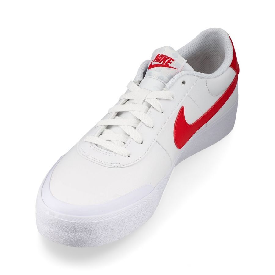 Nike Chaussures Court Shot - Blanc/Rouge