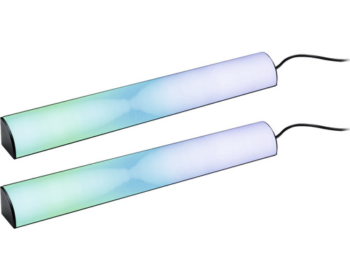 EntertainLED Lightbar Dynamisch 2-pack 2x24 lm H 30,5 cm RGB kleurverandering met geheugenfunctie + afstandsbediening
