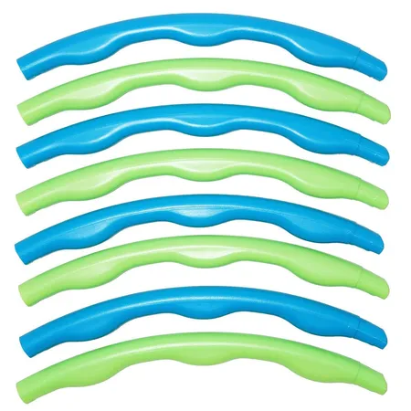 BEST Sport Fitnessreifen, steckbar 80cm, blau/grün