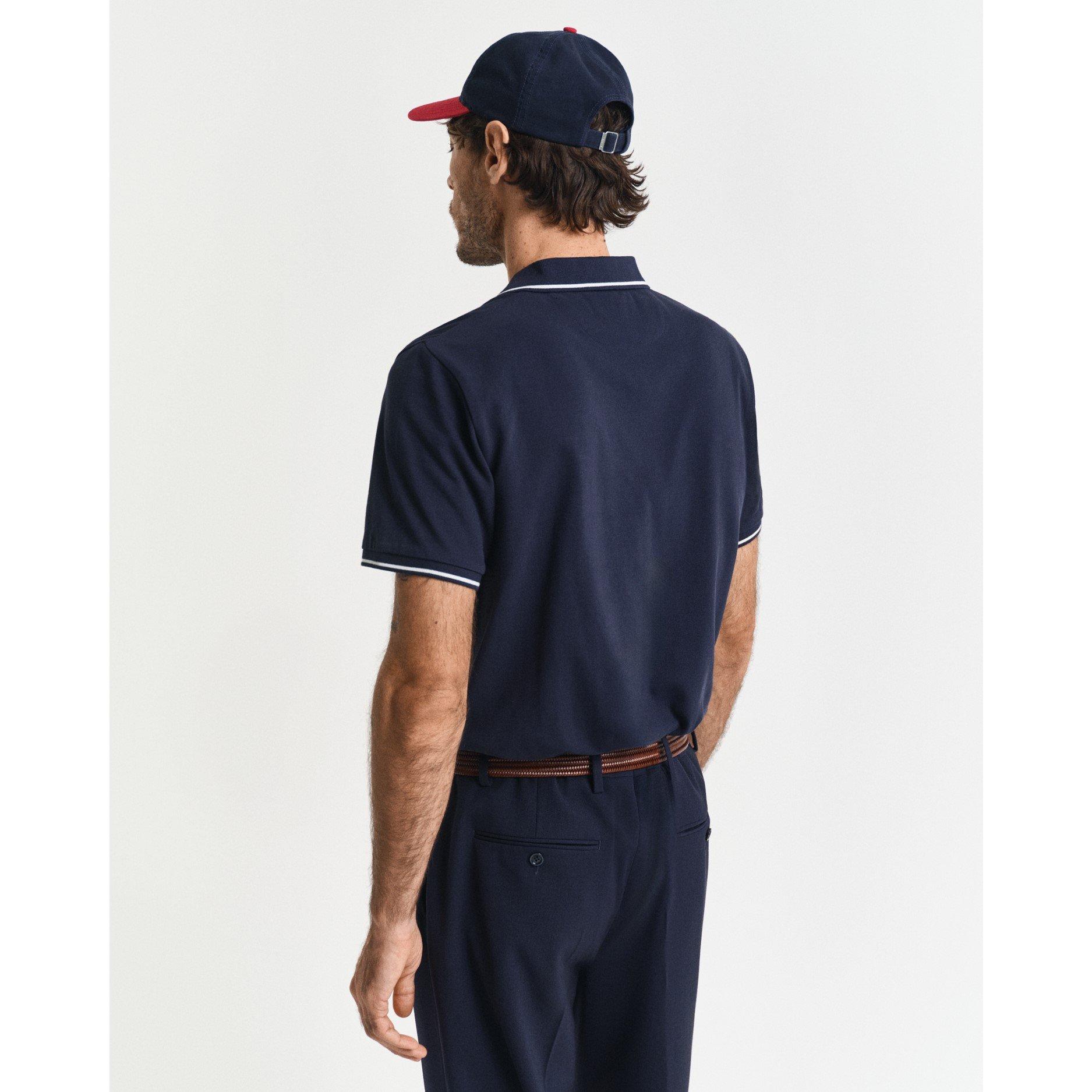 Gant Tipped Pique Polo Shirt