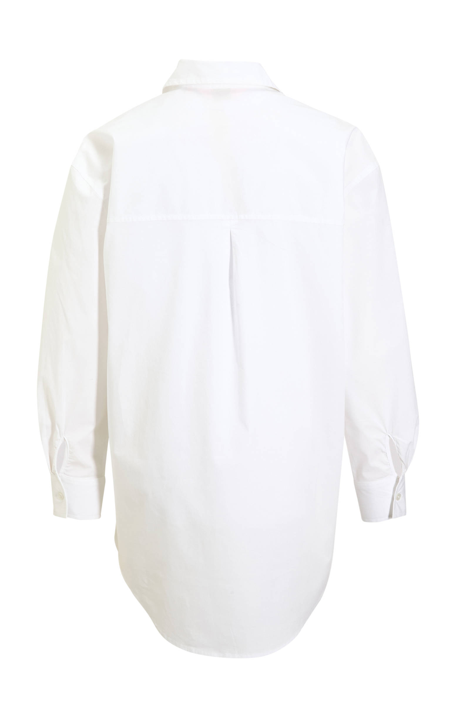 Ruby oversized poplin blouse wit