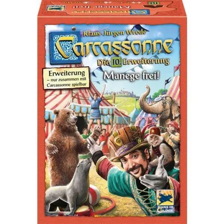 Schmidt Spiele Hans im Glück Carcassonne Manege frei! 10. Erweiterung
