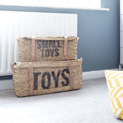 Childhome Oppbevaringsboks 2 Pack Small Toys