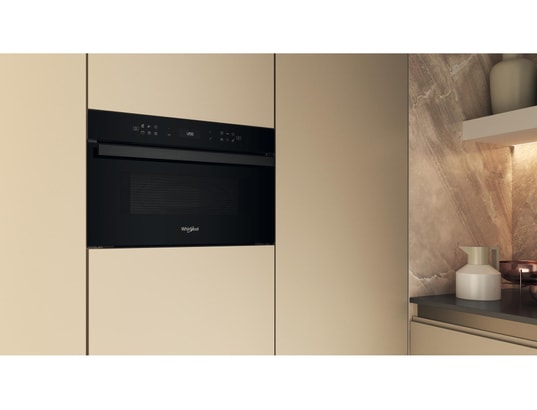 WHIRLPOOL - Micro ondes Grill Encastrable WMD6O4TBF, W Collection, 31 litres, Crisp
