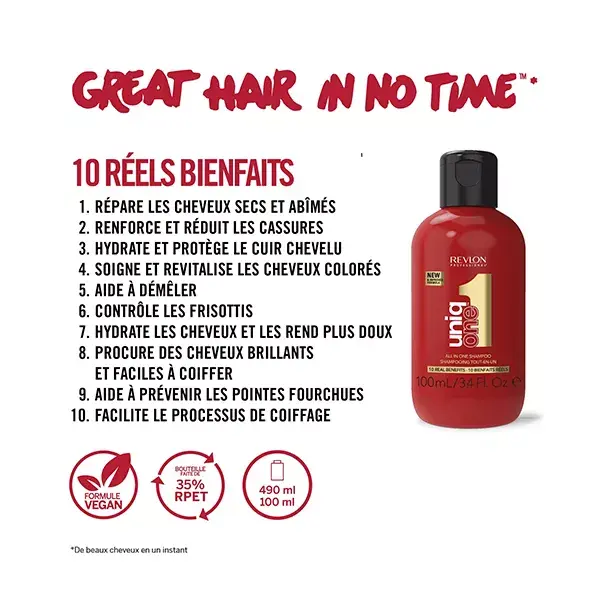 Revlon Professional UniqONE™ Shampoo e Condicionador 2 em 1 Clássico 100ml