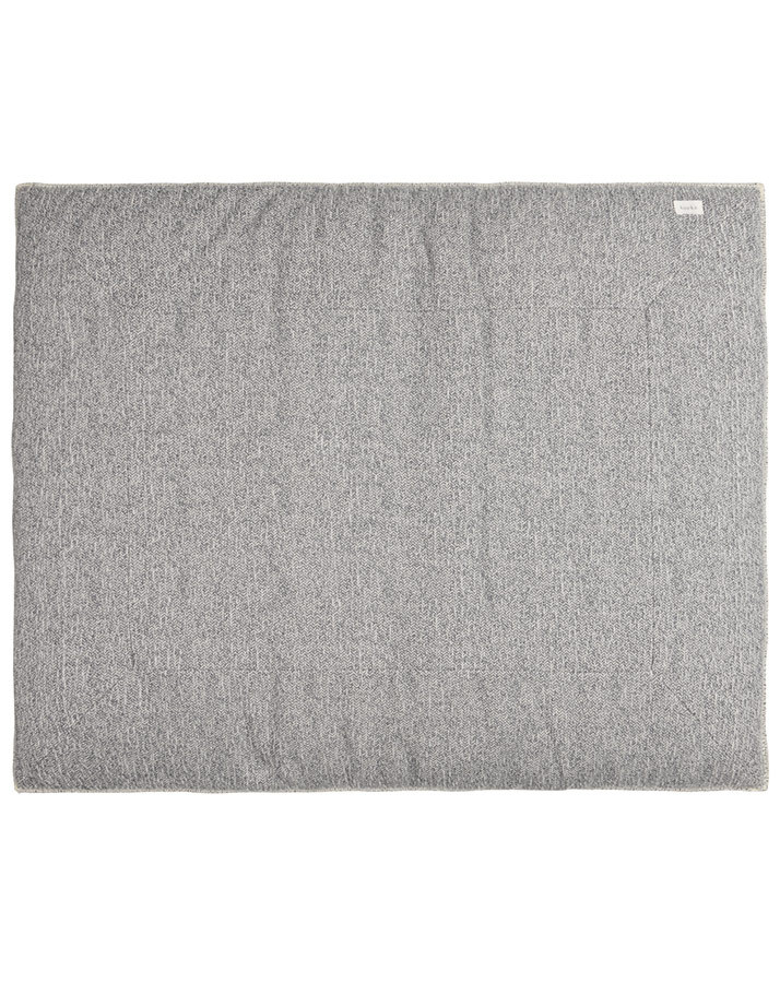 Krabbeldecke VIGO (80x100) in shadow green/sparkle grey
