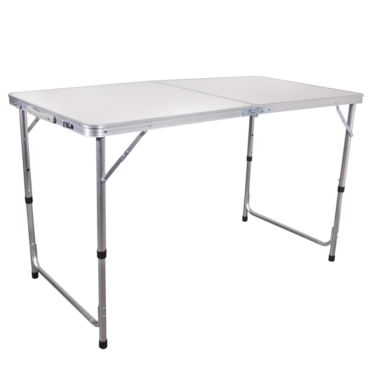 TroniTechnik® Gartentisch Tisch klappbar Kunststoff 120x60 cm Partytisch Buffettisch Klapptisch, zusammenklappbar ,Tragegriff