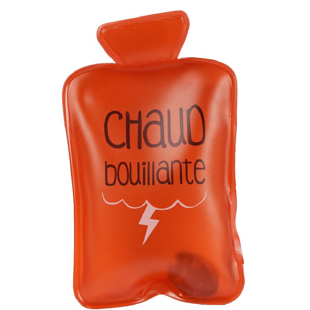 Chaufferette bouillotte réutilisable à message