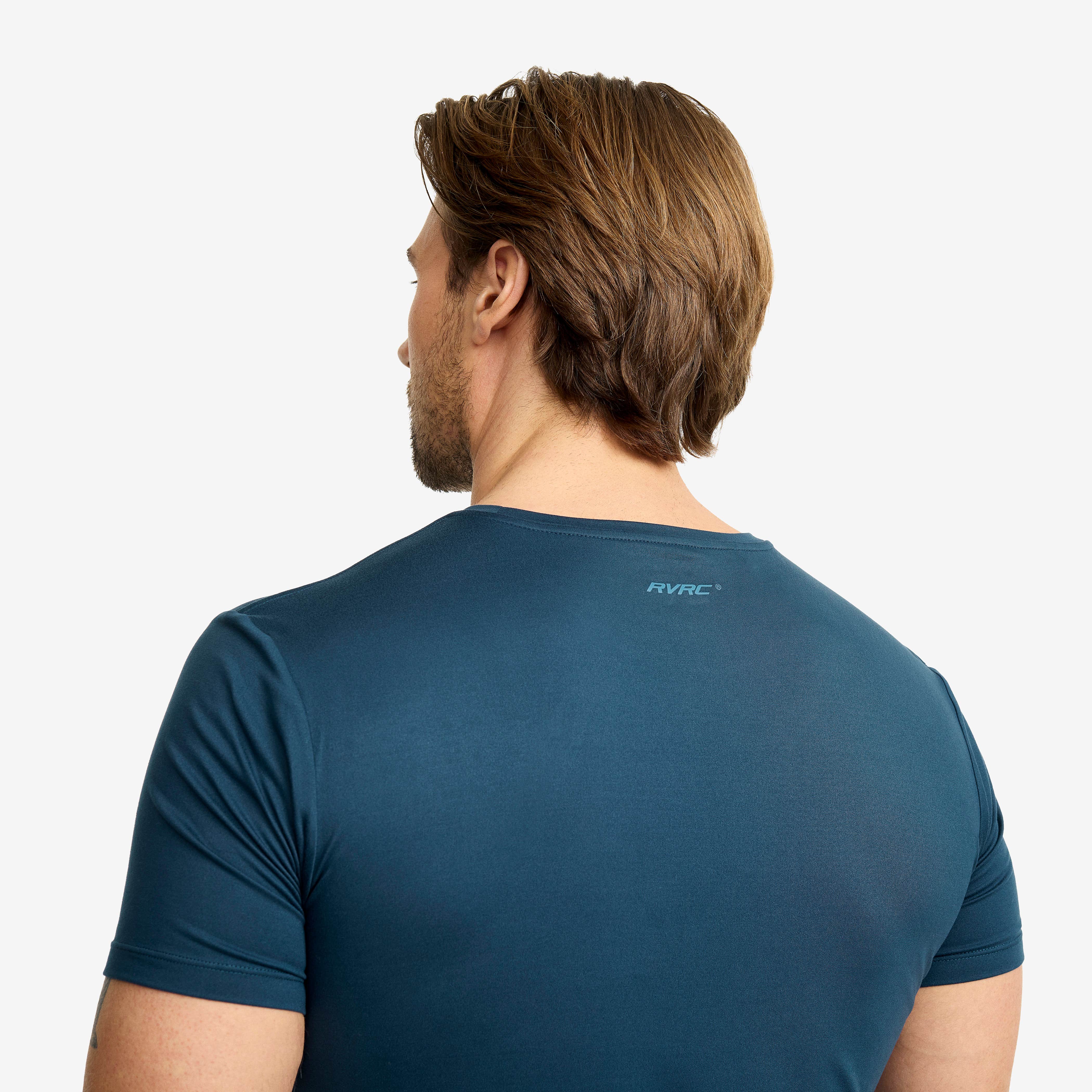 Mission Slim Fit T-shirt Herre Moonlit Ocean